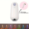 USB Rechargeable LED Motion Sensor Light | 1Pc | 8 Color Changing, Adjustable Brightness | Indoor Motion Sensor Lights for Stair